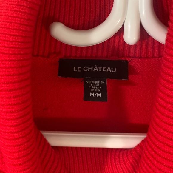 Le Chateau Red Turtleneck - Picture 3 of 3